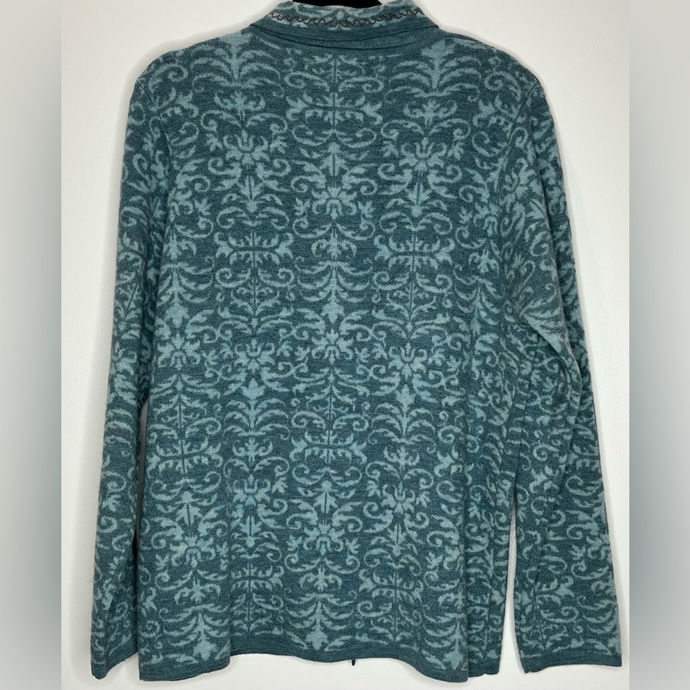 Pendleton Wool Aqua Sweater Jacket And Slacks Coo… - image 3